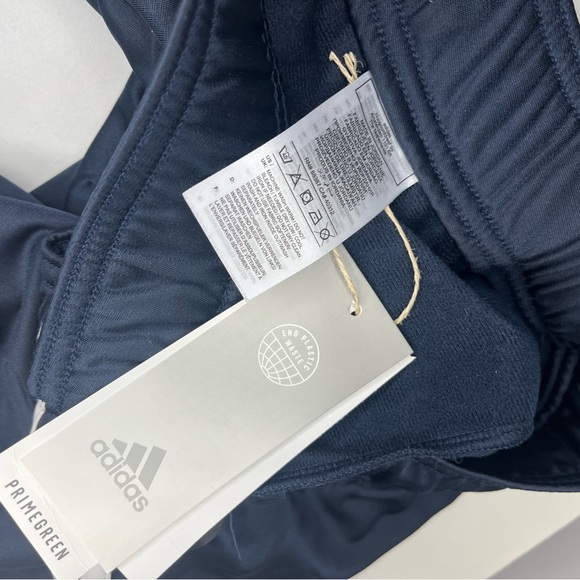 NEW Adidas Women's Dark Blue Joggers with White Stripes - Picture 8 of 15